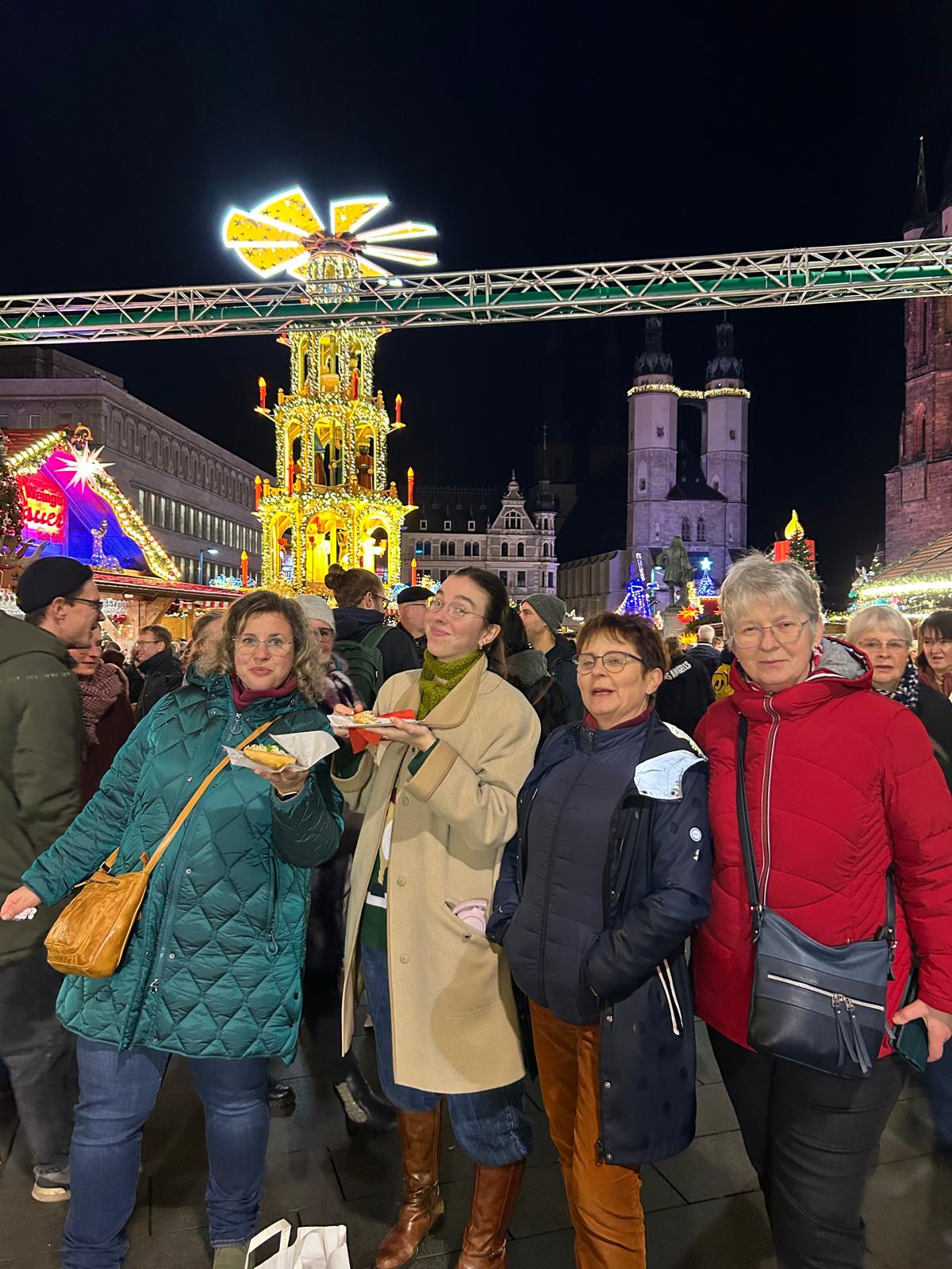 Verpflegung auf dem Weihnachtsmarkt
