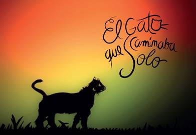 El gato que caminaba solo. Teatro de sombras