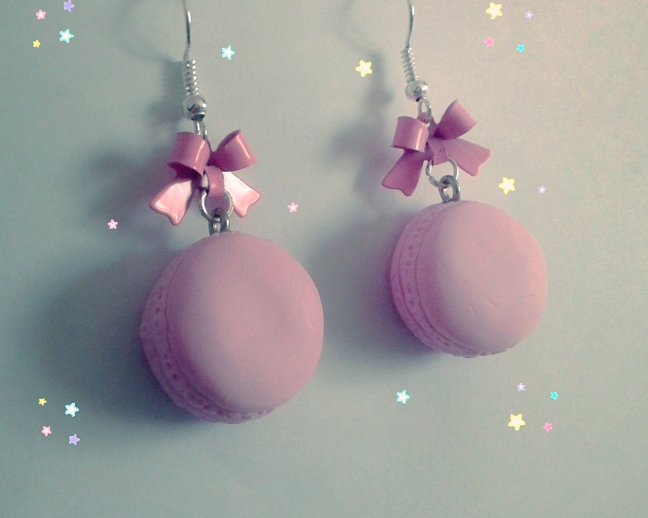 Sweet Macaron Earrings Lolita's Adornments