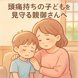 「子どもの頭痛、どうしたらいいの？」と悩む親御さんへ