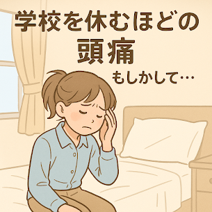 「子どもの頭痛、成長痛じゃないかも？」