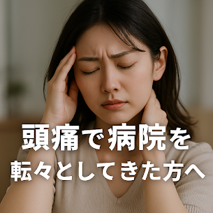 【頭痛で病院をいくつも回ってきたあなたへ】