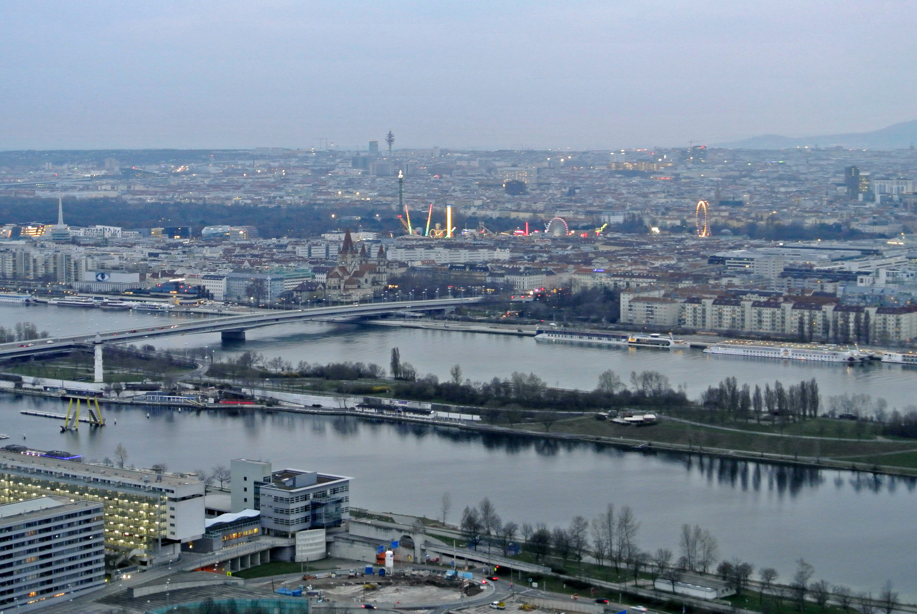 Aussicht vom Donauturm
