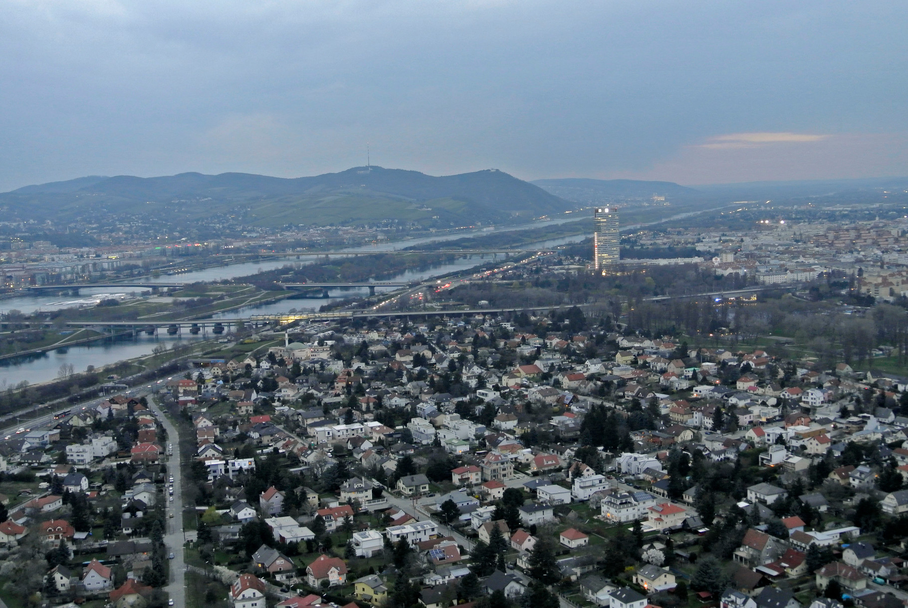 Aussicht vom Donauturm