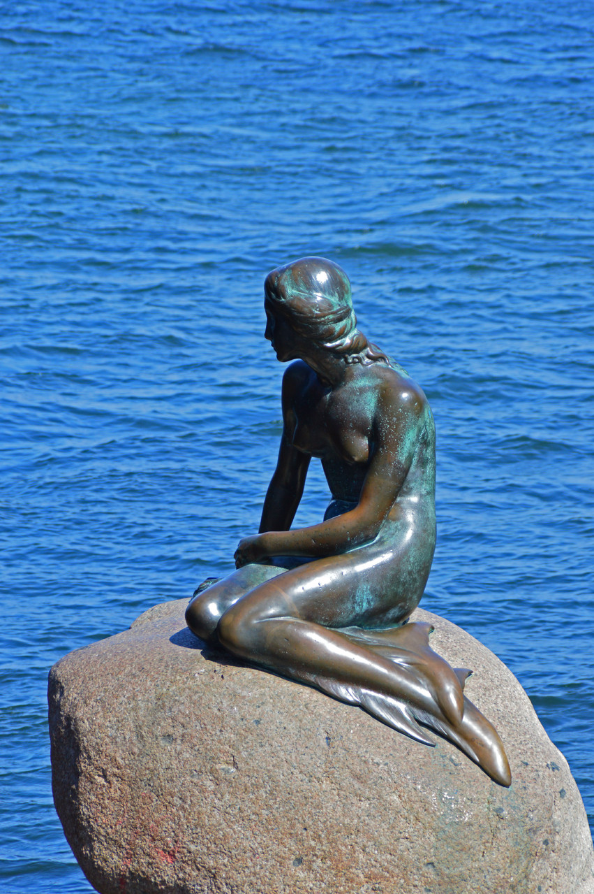 die kleine Meerjungfrau in Kopenhagen