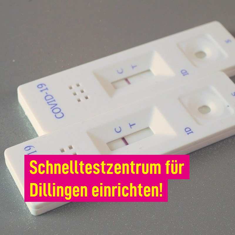 FDP Dillingen für Schnelltestzentrum in Dillingen