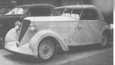 Opel Regent 1,8L mit 1933er Drauz Umbau zum Sportcabrio