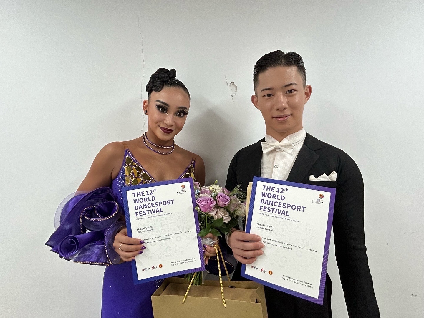 大西大晶・大西咲菜組 アジア選手権 ~結果報告~