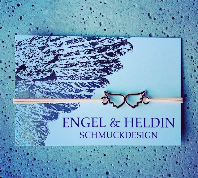 NEU! Armband Engelsflügel - ENGEL & HELDIN