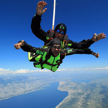 Zadar-Tandem-Skydive