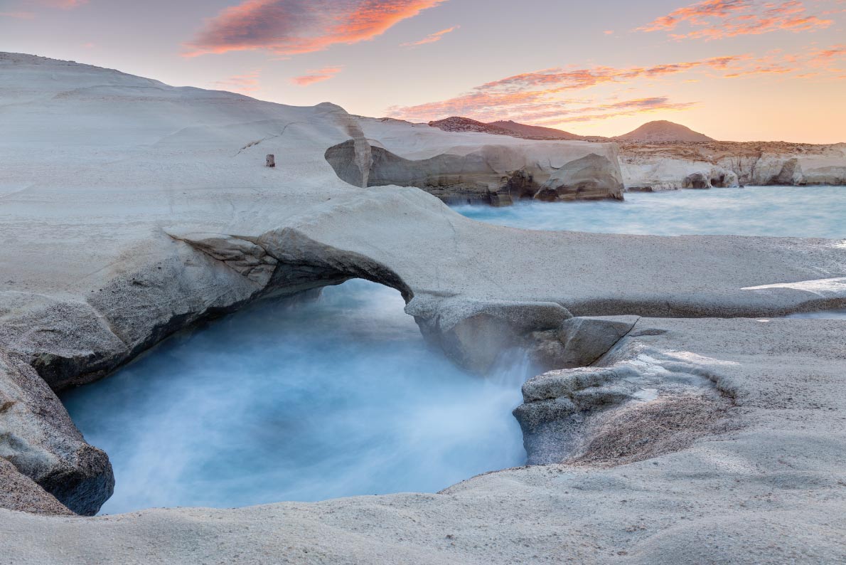 Best natural pools in Europe - Sarakiniko on Milos Island Copyright Lefteris Papaulakis - European Best Destinations