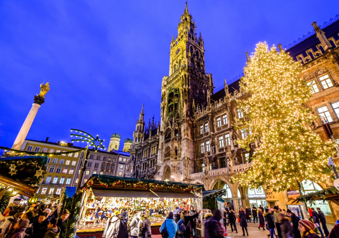 Best Christmas Tree in Europe - Munich Christmas Tree - European Best Destinations