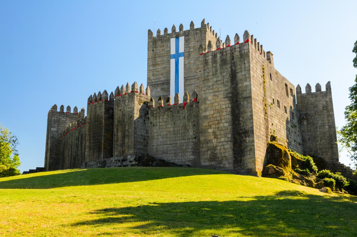 Best Castles in Portugal - Guimaraes Castle Copyright Sergey Peterman - European Best Destinations