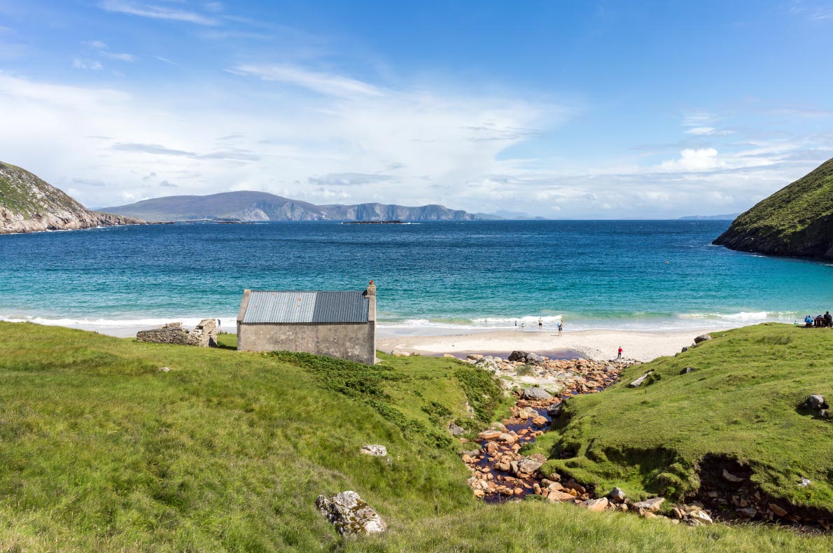 Best beaches in Ireland - Keem beach county Mayo copyright Colin Majury - European Best Destinations