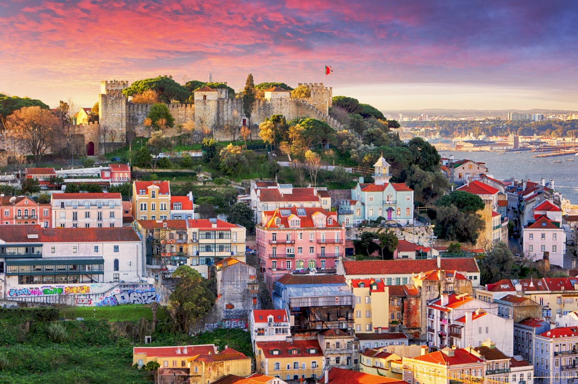 Best castles in Portugal - Sao Jorges Castle in Lisbon Copyright TTstudio - European Best Destinations
