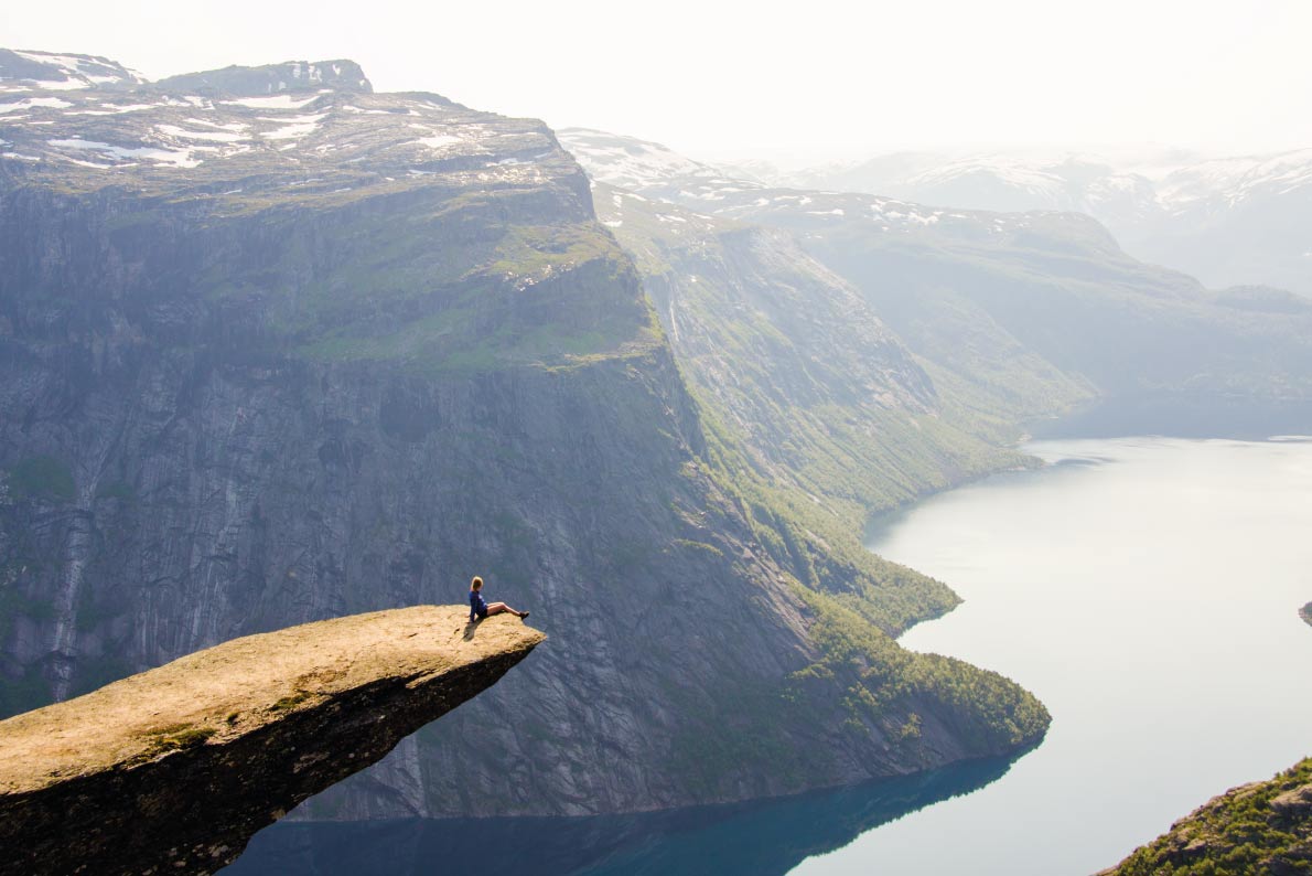 Best landscapes  in Europe - European Best Destinations - Troltunga in Norway - Copyright Simon Dannhauer