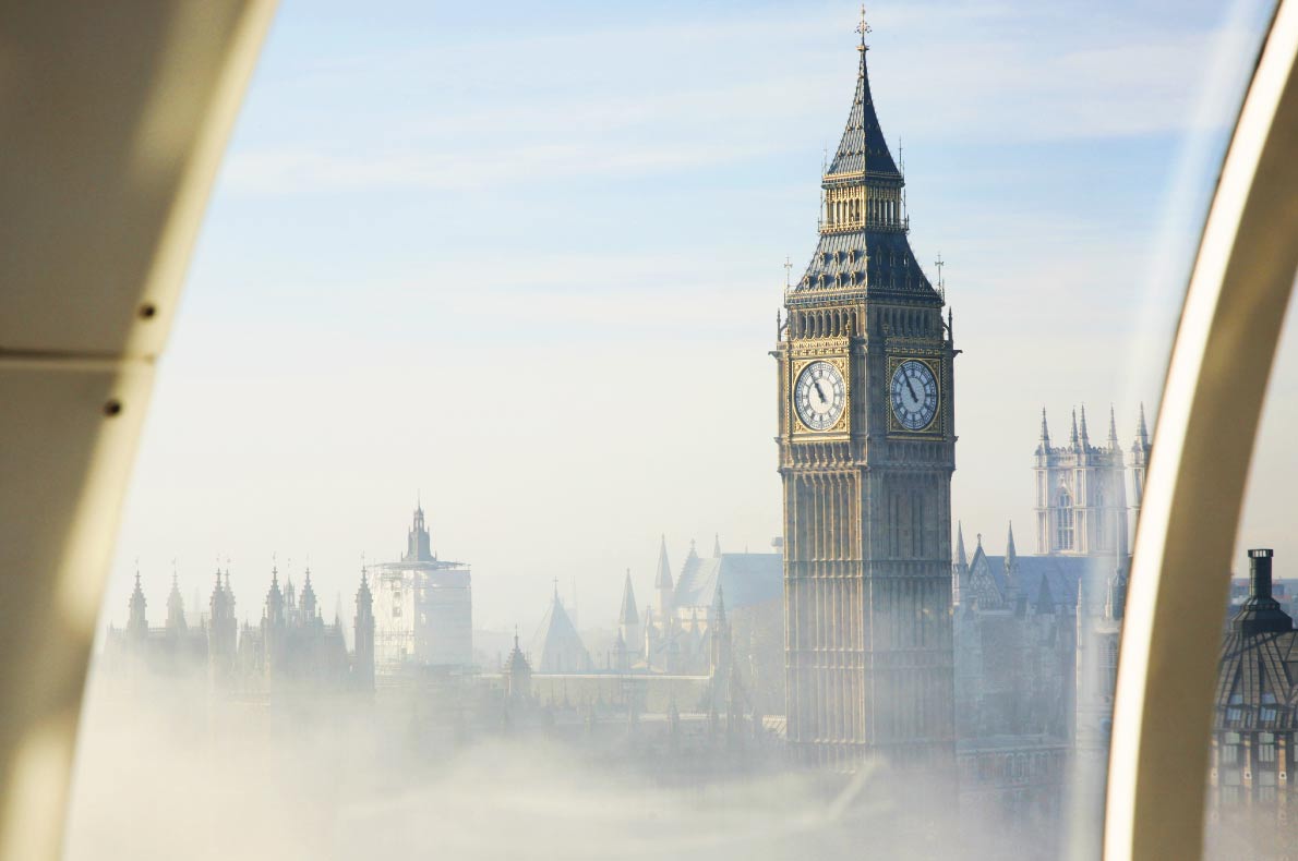 The eye in London  - Best destinations for a wedding proposal - Copyright  Bikeworldtravel - European Best Destinations