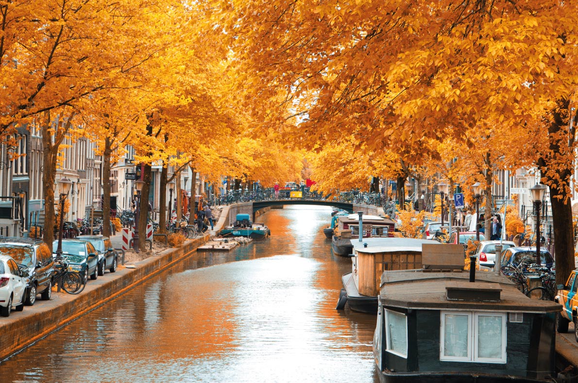 Amsterdam - Best Destinations for fall Autumn in Europe - Copyright Skreidzeleu  - European Best Destinations 