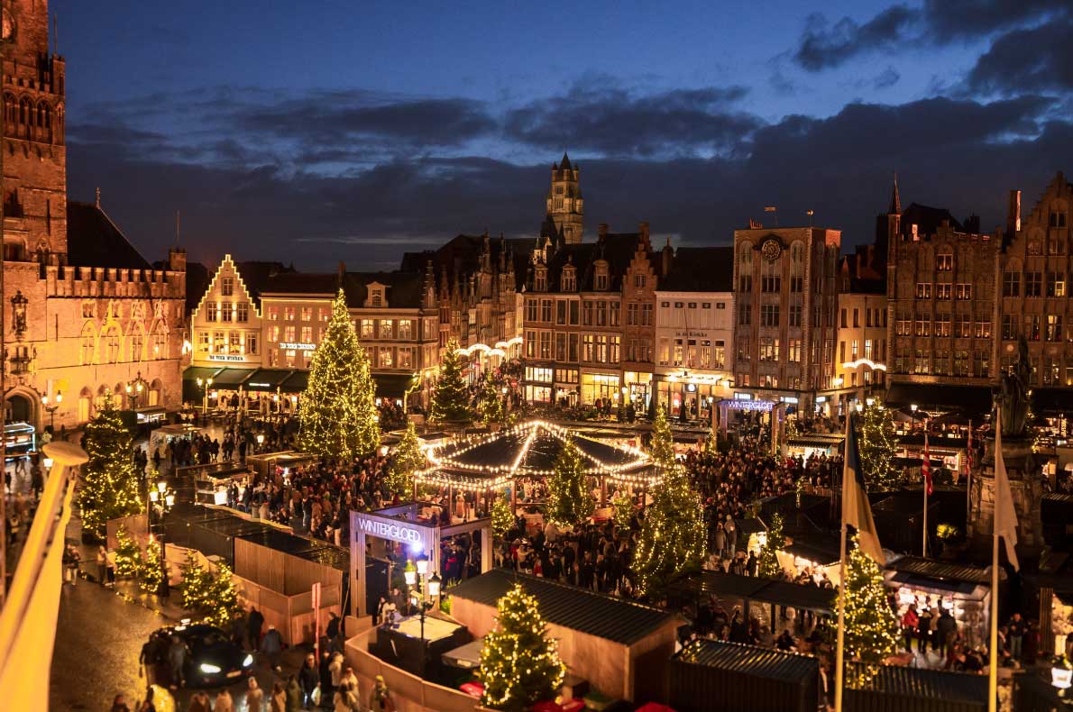 Most Romantic Christmas Markets in Europe - Bruges Christmas Market