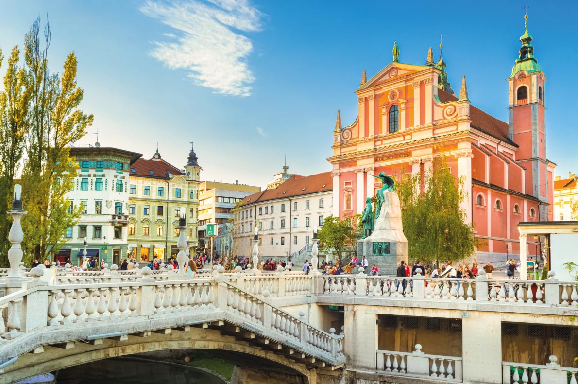 Ljubljana - Best destinations for springtime in Europe - Copyright Matej Kastelic - European Best Destinations