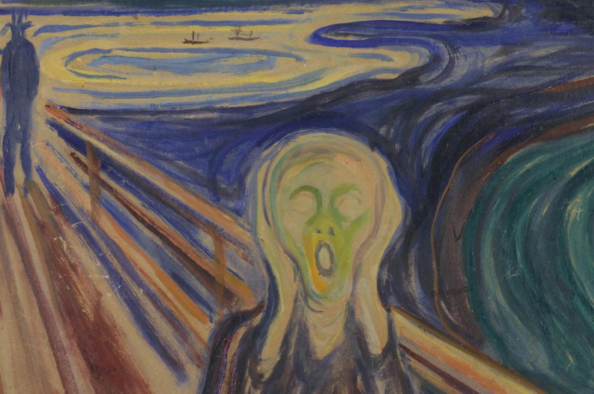 Unmissable paintings in Europe - The Scream by Edvard Munch