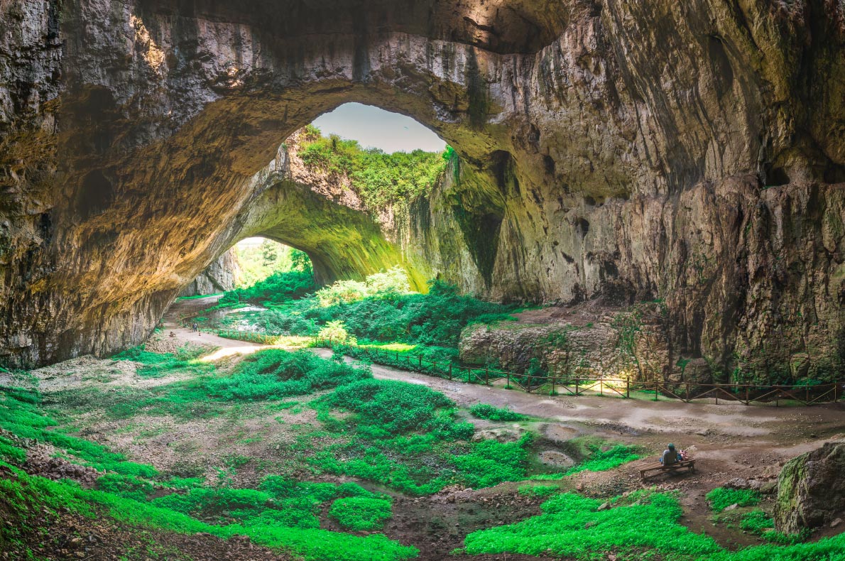 Best hidden gems n Bulgaria - Devetashka Cave