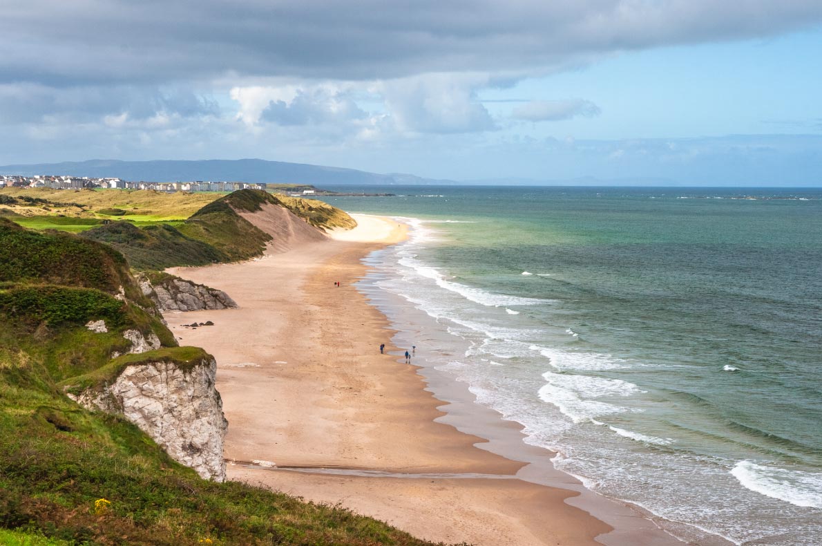 Best beaches in Ireland - Whiterocks beach copyright Monicami - European Best Destinations