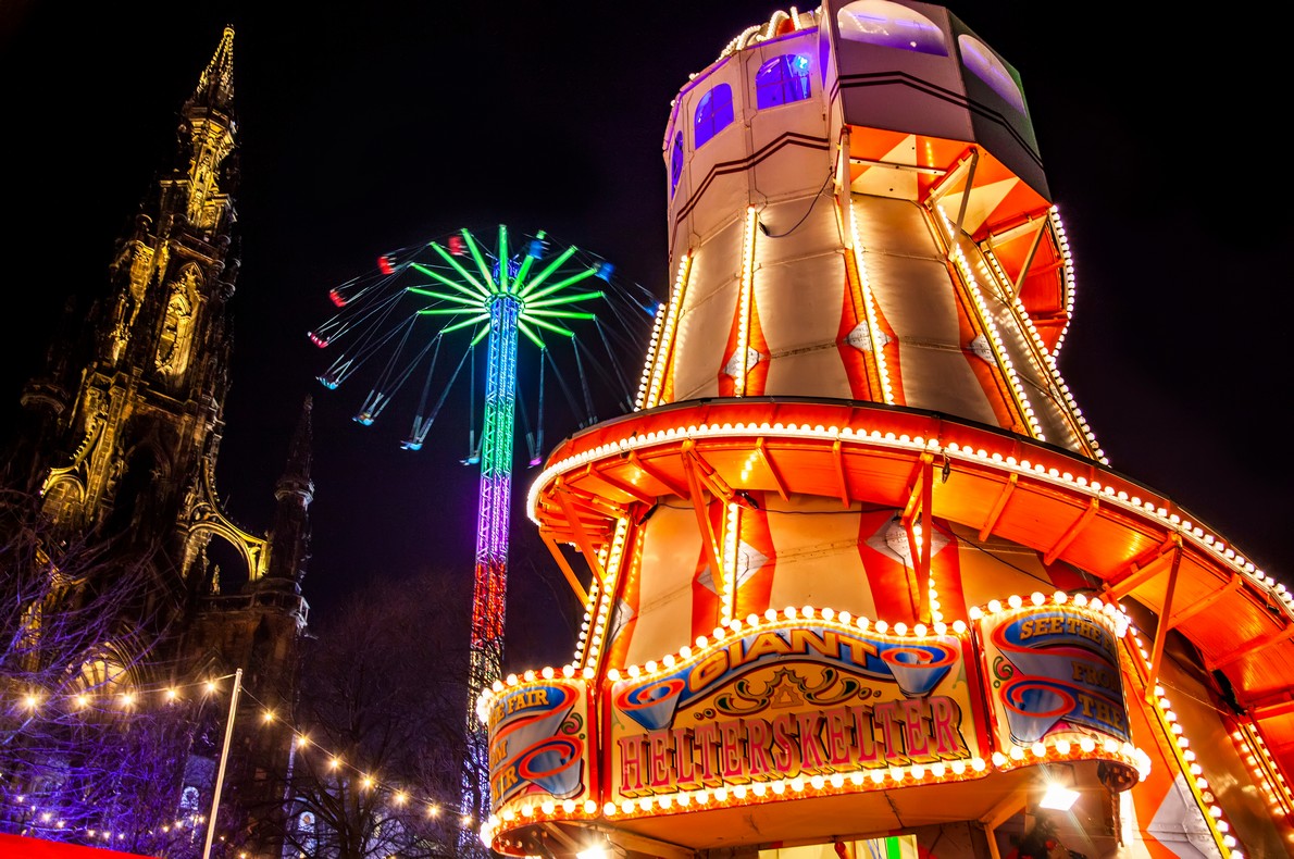 Best Christmas Markets in Europe - Edinburgh Christmas Market