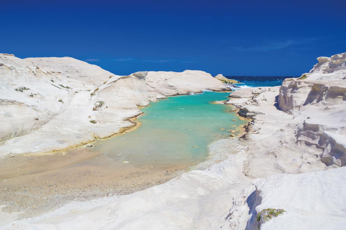 Sarakiniko beach   - Best beaches in Europe - Copyright Jozef Skacel