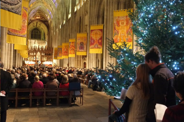 Winchester Cathedral's Christmas Market