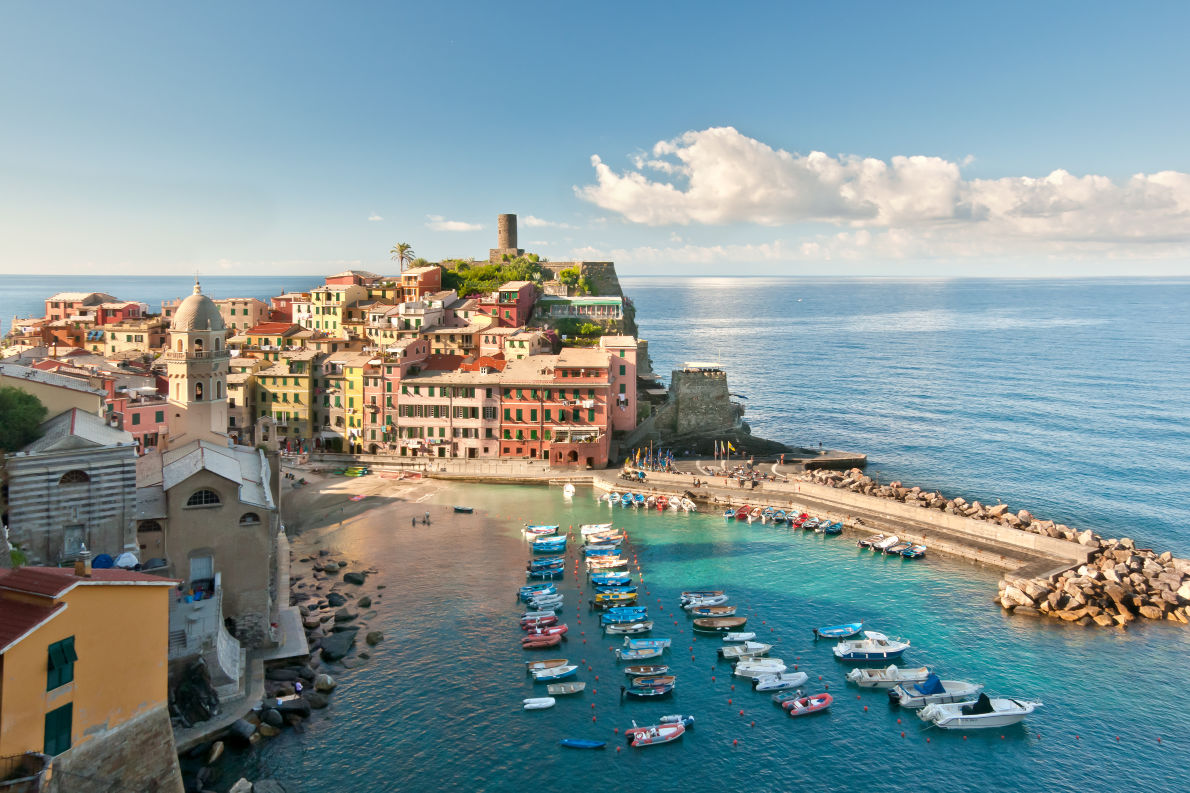 Best places to visit in Italy - Vernazza in Cinque Terre - Copyright grafalex- European Best Destinations