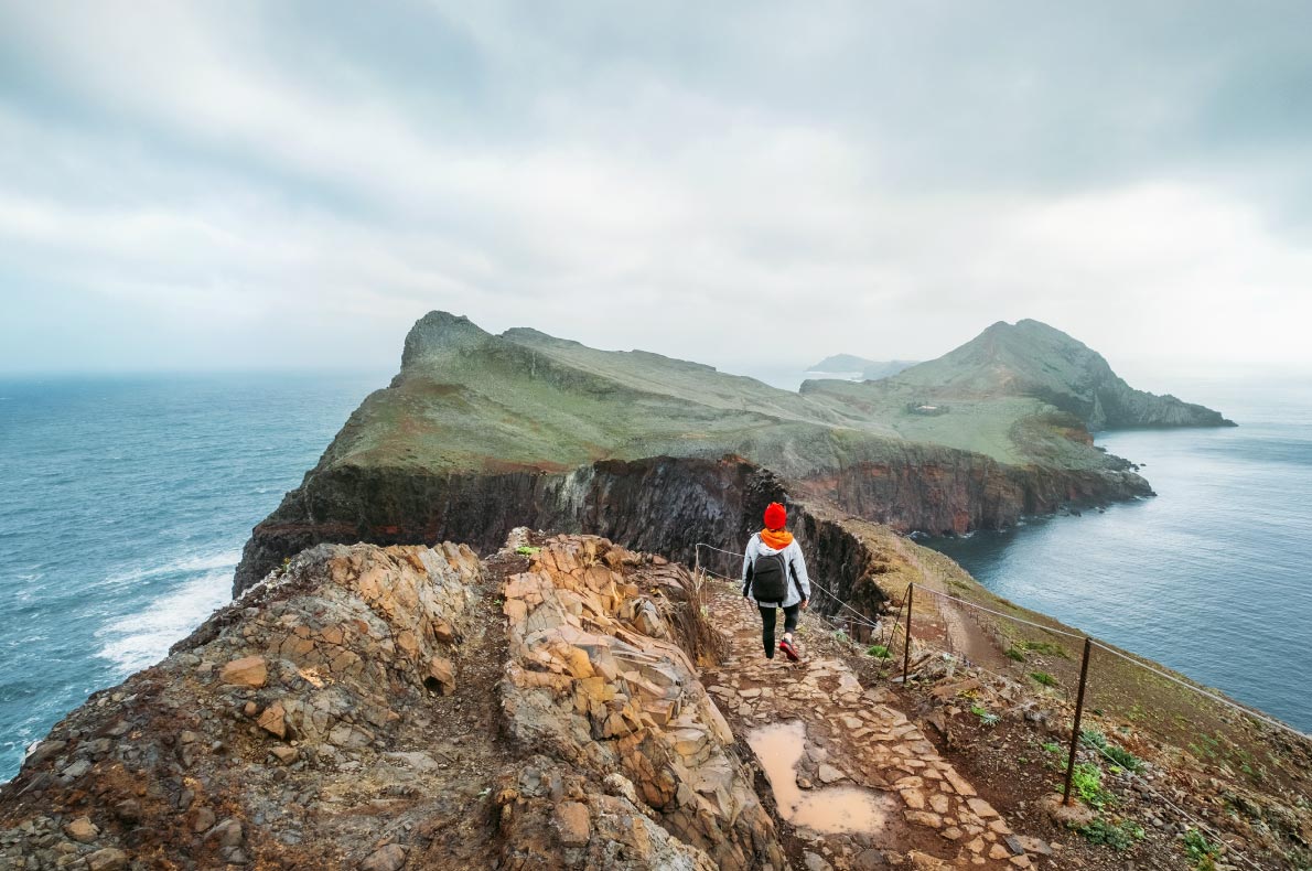 Best Instagrammable places in Madeira -  Ponta de Sao Lourenço - copyright Soloviova Liudmyla