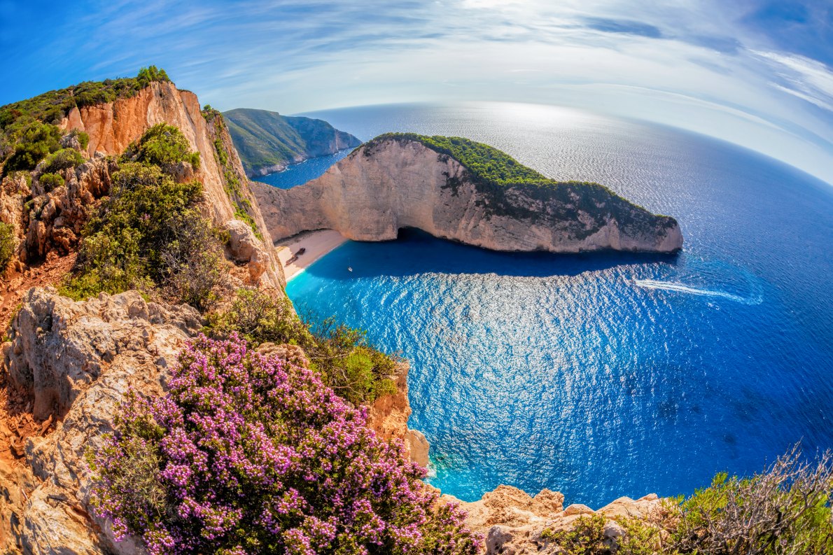 Best places to visit in Greece - Schmugglerbucht on Zakynthos Island - Copyright Samot - European Best Destinations