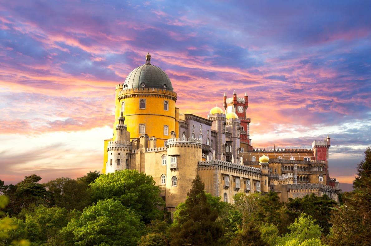 Best castles in Europe - Pena National Palace Copyright Taiga- European Best Destinations