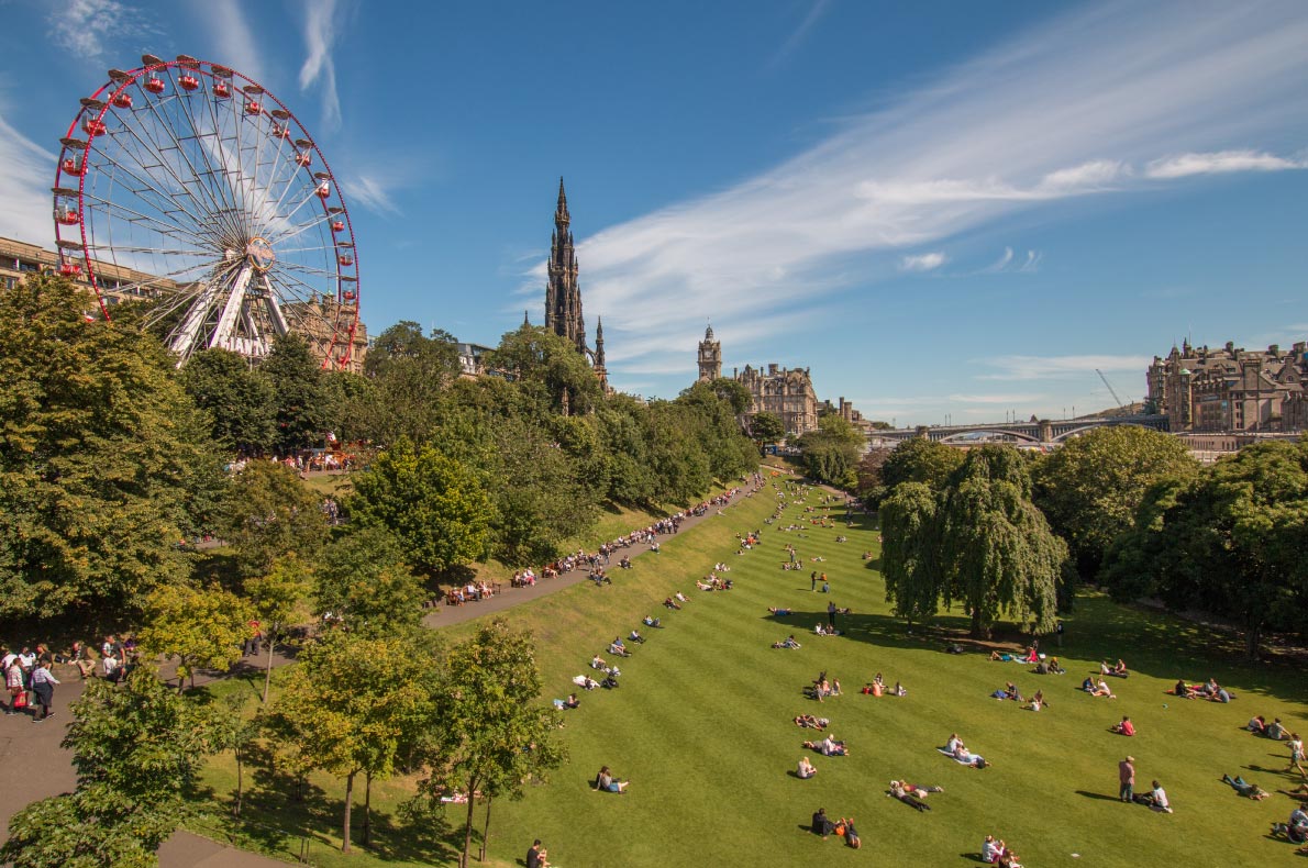 Best places to visit in Scotland - Edinburgh copyright Mary Doggett shutterstock - European Best Destinations