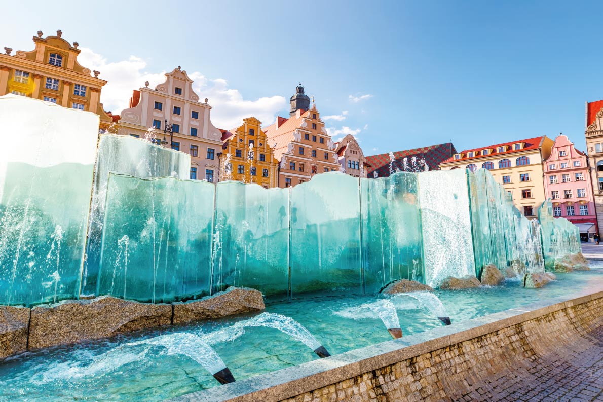 Best fountains in Europe  - Wroclaw Fountain Copyright  Creative Travel Projects - European Best Destinations