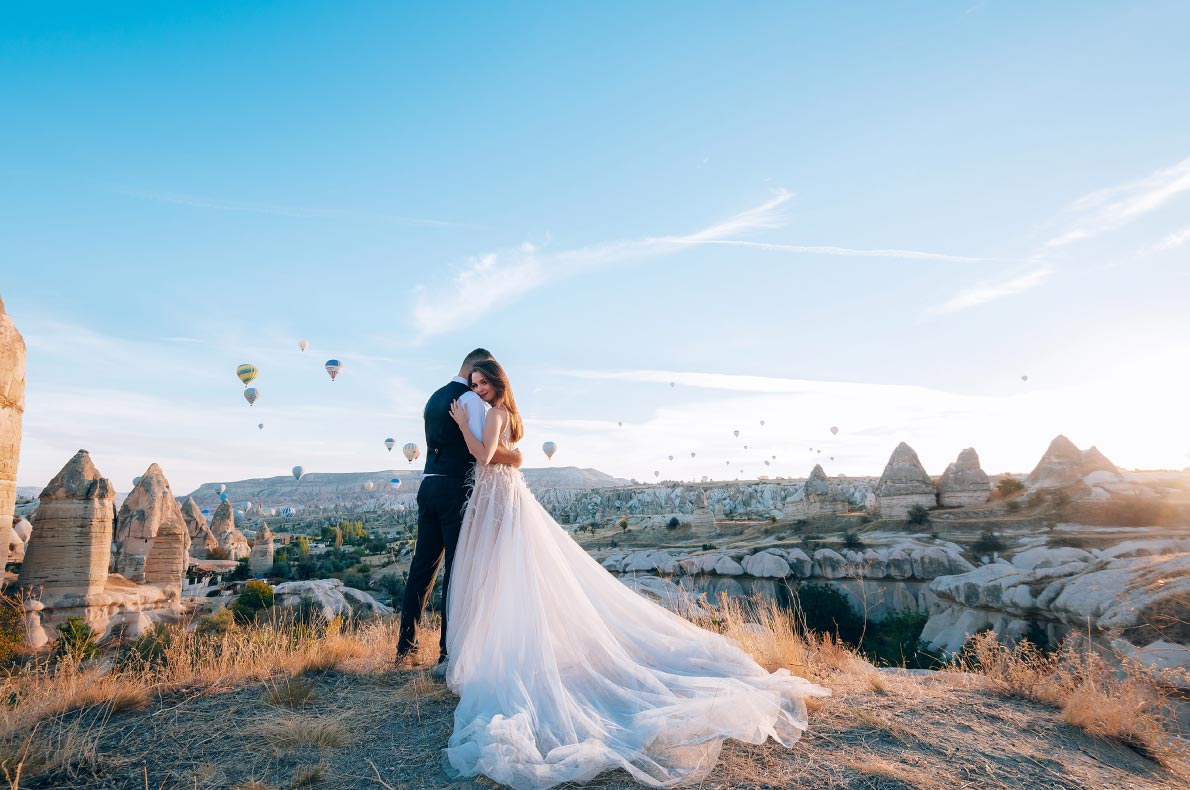 Best wedding destinations in Europe - Cappadocia - Turkey