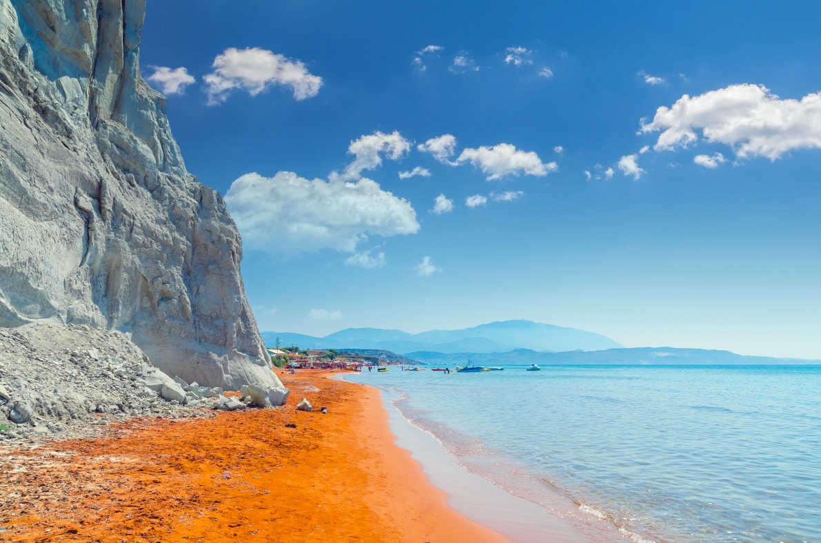 Best beaches in Europe - Xi beach in Kefalonia - European Best Destinations