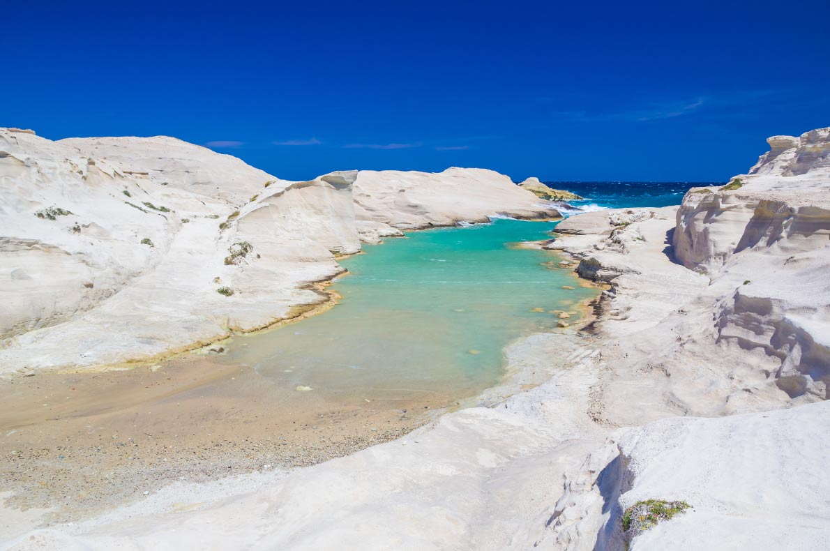 Best beaches in Europe - Sarakiniko beach copyright  Josef Skacel - European Best Destinations