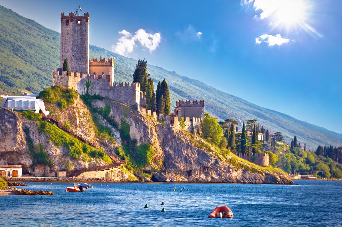 Best castles in Italy - Malcesine Castle Copyright xbrchx - European Best Destinations