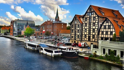 Cruise along the river in Bydgoszcz