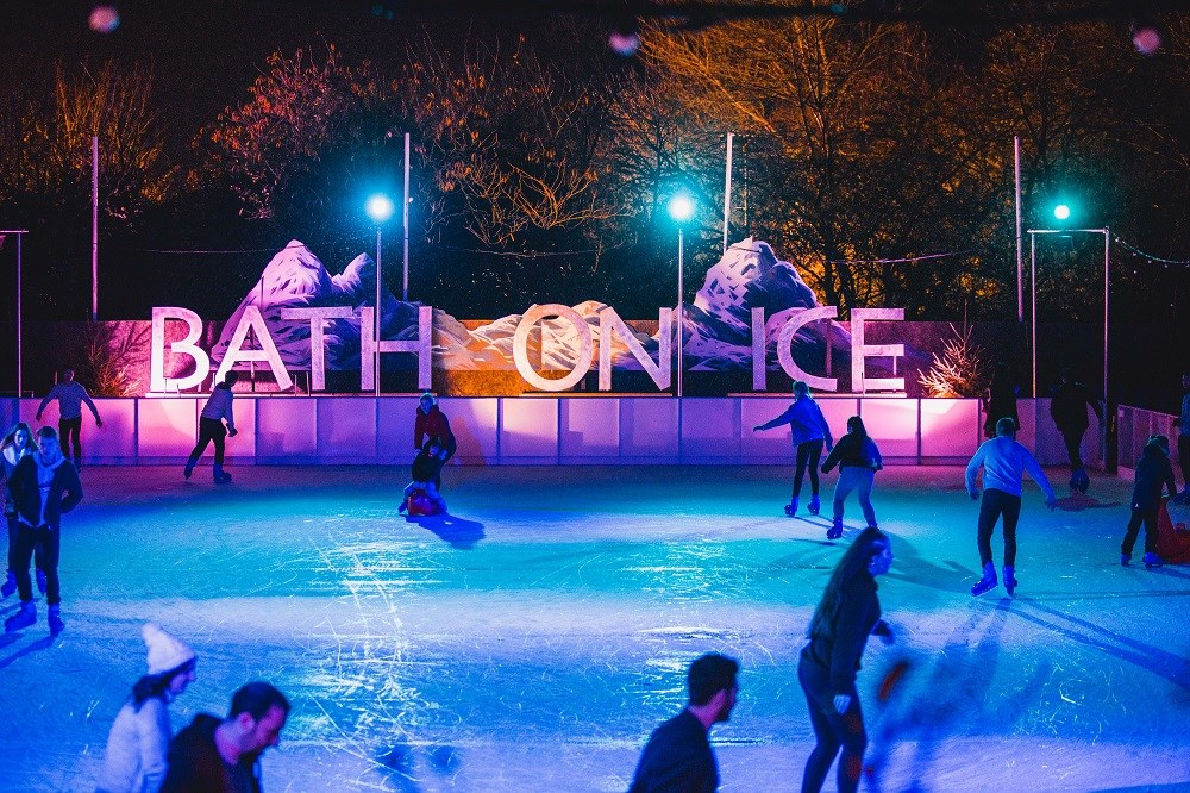 Best Christmas Ice Skating in Europe - Bath Ice Skating