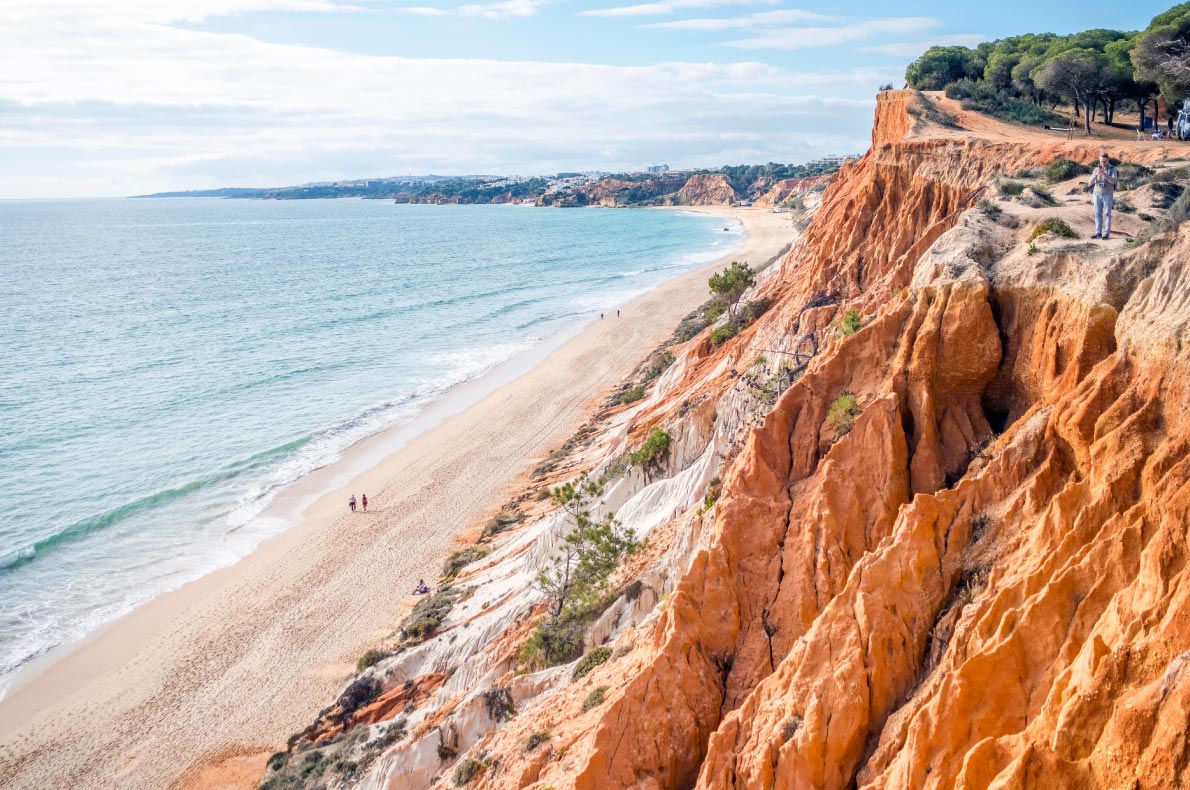 Nature wonders in Portugal - Praia da Falésia - Copyright Sopotnicki - European Best Destinations