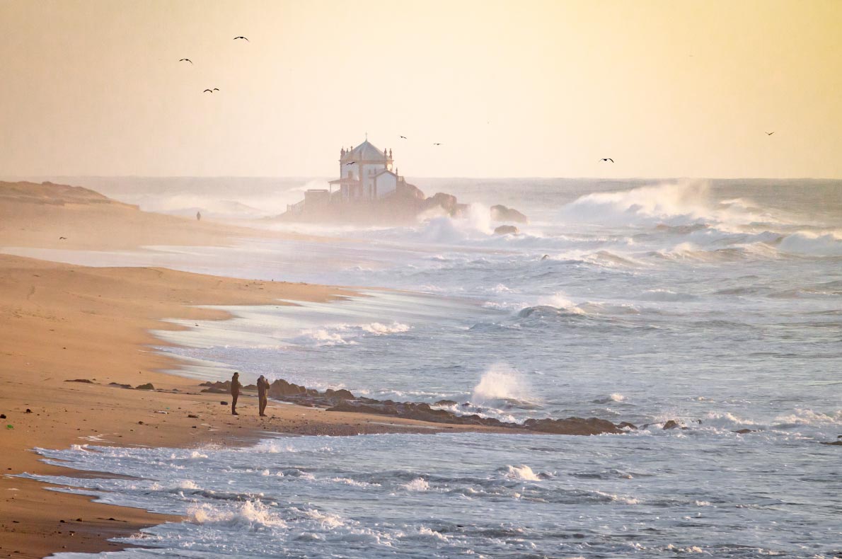 Best beaches in Portugal - Capela do Senhor da Pedra copyright Renato Martinho - European Best Destinations