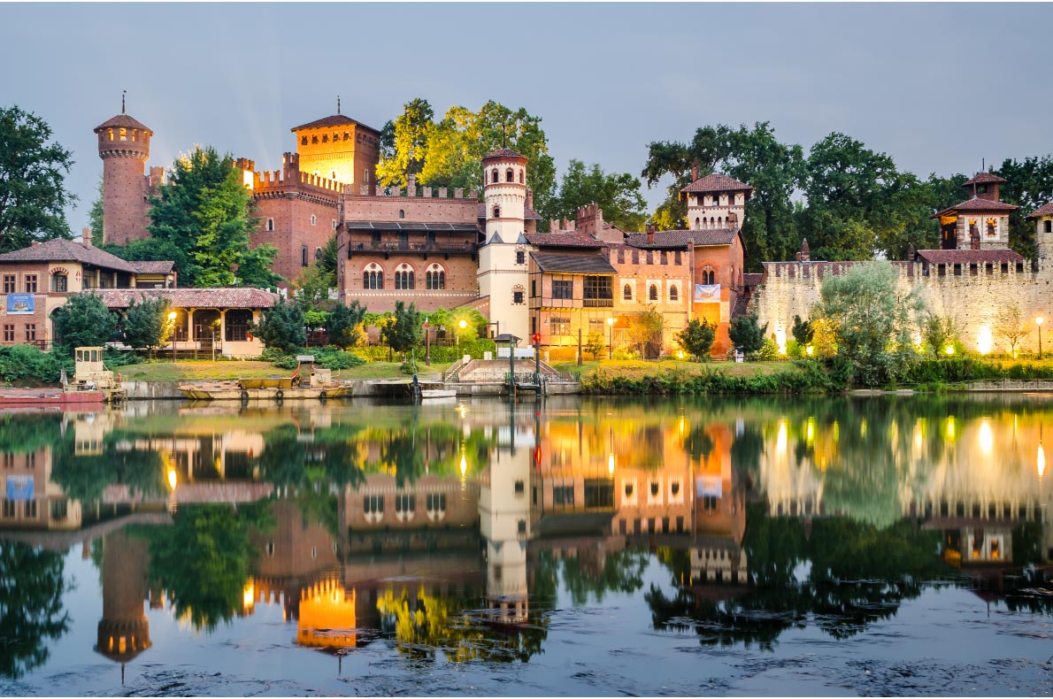 Best castles in Italy - Borgo Castle in Turin Copyright Marco Saracco - European Best Destinations