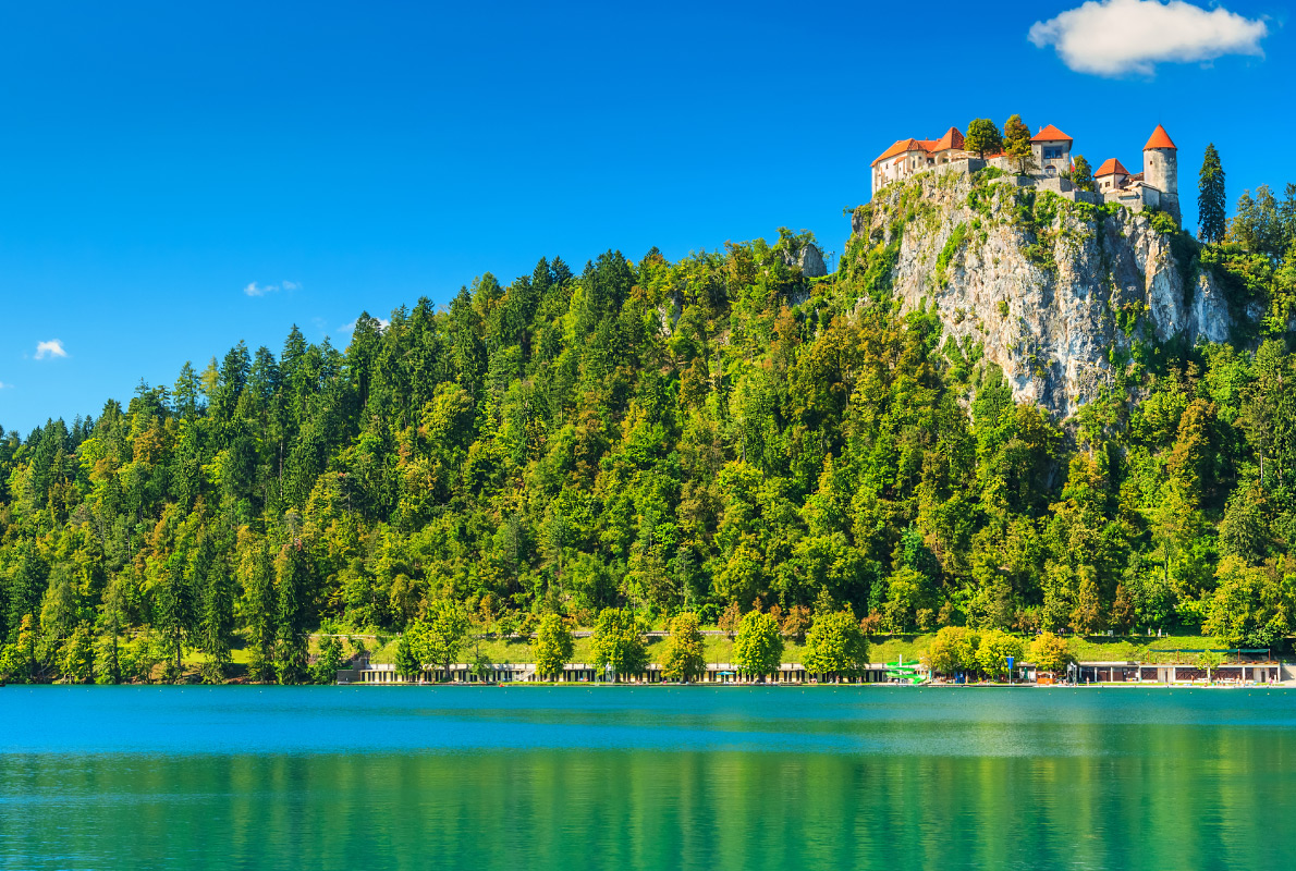 Lake Bled with castle,Slovenia,Europe Copyright Gaspar Janos  - European Best Destinations