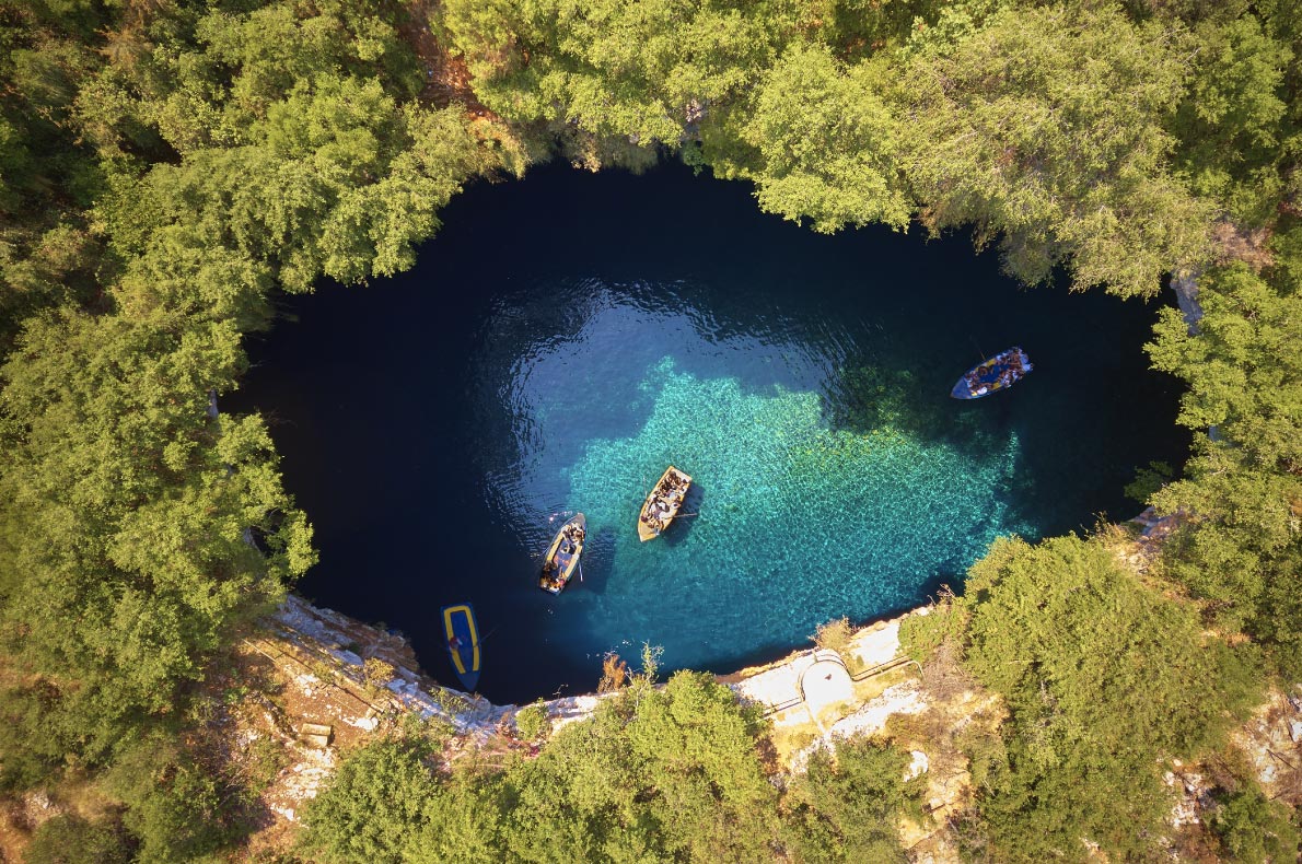 Best Nature Wonders in Greece - Melissani Cave