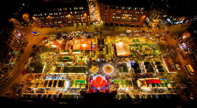 Manchester Christmas Market - Copyright Manchester City Marketing