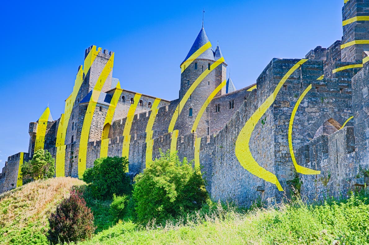 Best Castles in France - Carcassonne fortress 