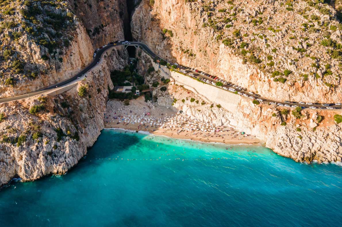 Best beaches in Europe - Kaputas beach 